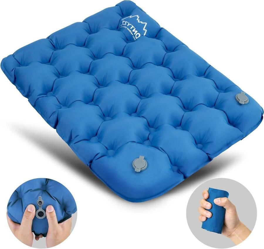 Outdoor Air Seat Cushion Ultralight Waterproof Foldable Travel Cushion for Pale Lawn Boat Floor Garden Chair Airplane Chair Office Chair