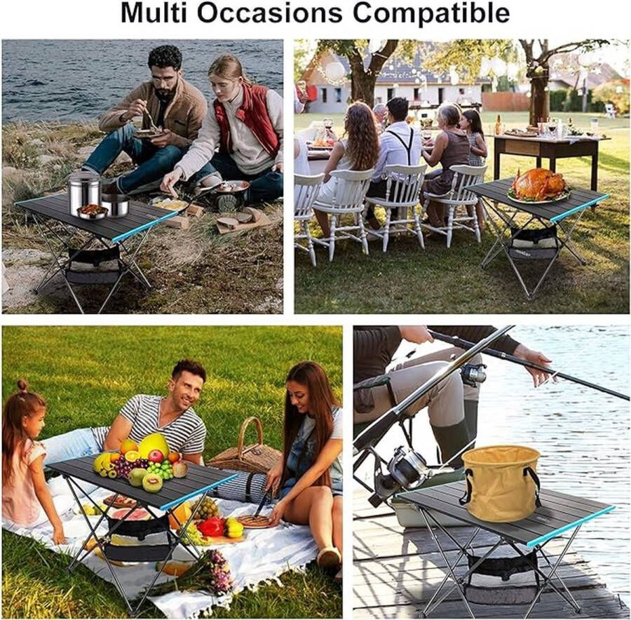 Outdoor Tafel Lichtgewicht Opvouwbaar Voor Strand Vissen Tuin BBQ ‎40 x 35 x 32 cm