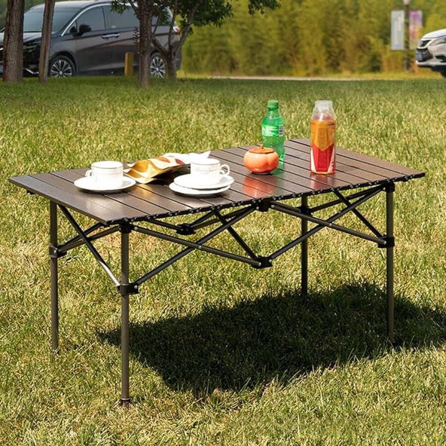 Outdoor Tafel Lichtgewicht Opvouwbaar Voor Strand Vissen Tuin BBQ ‎55 x 95 x 50 cm;