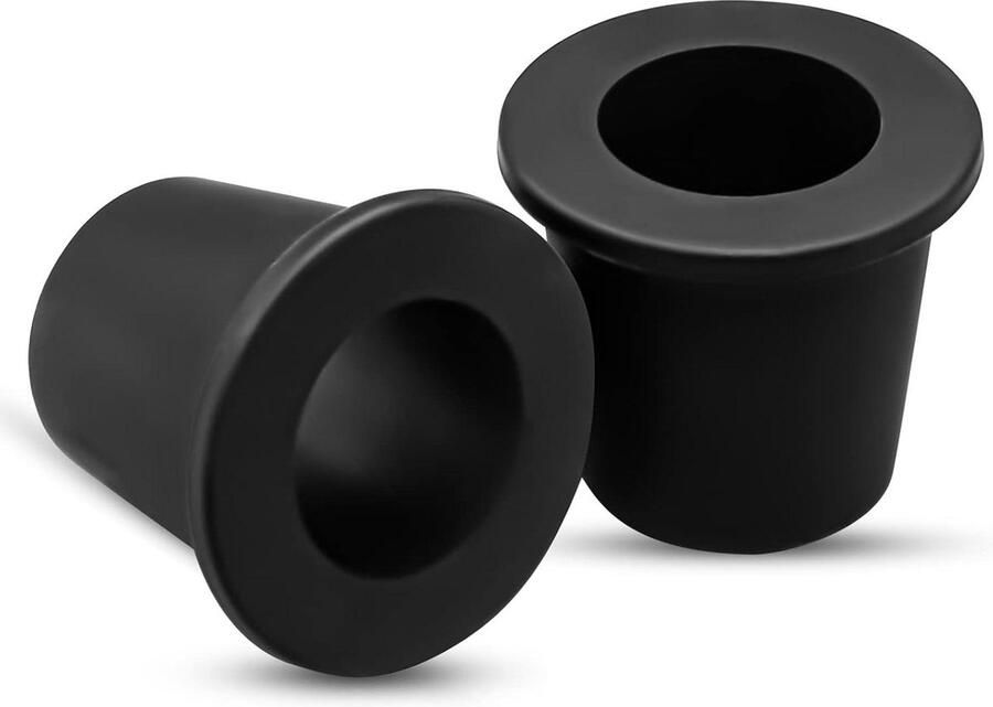 Outdoor tafel paraplu gat ring plug Siliconen zwembad paraplu stabilisator 2-25 inch tafel gat 15 inch zwembad adapter Zwart