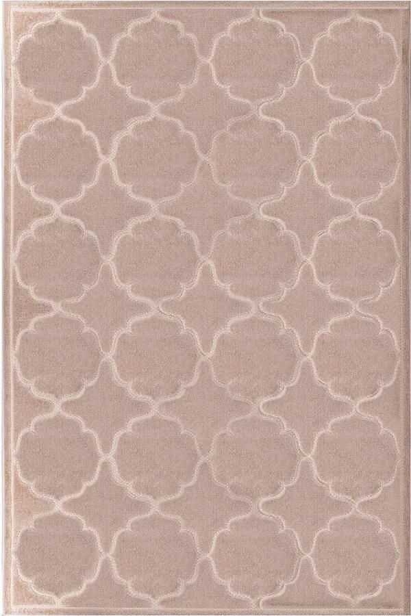 Outdoor tapijt weerbestendig tapijt voor binnen en buiten balkon waterafstotend tapijten voor terras tuin keuken badkamer of woonkamer beige 60 x 110 cm