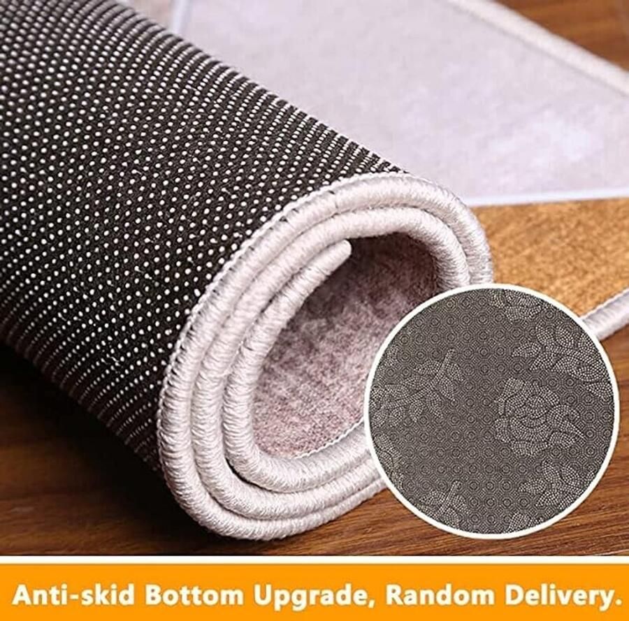 Ovaal Modern Vloerkleed met Traditioneel Bloemenpatroon Polyestertapijt voor Thuisdecoratie