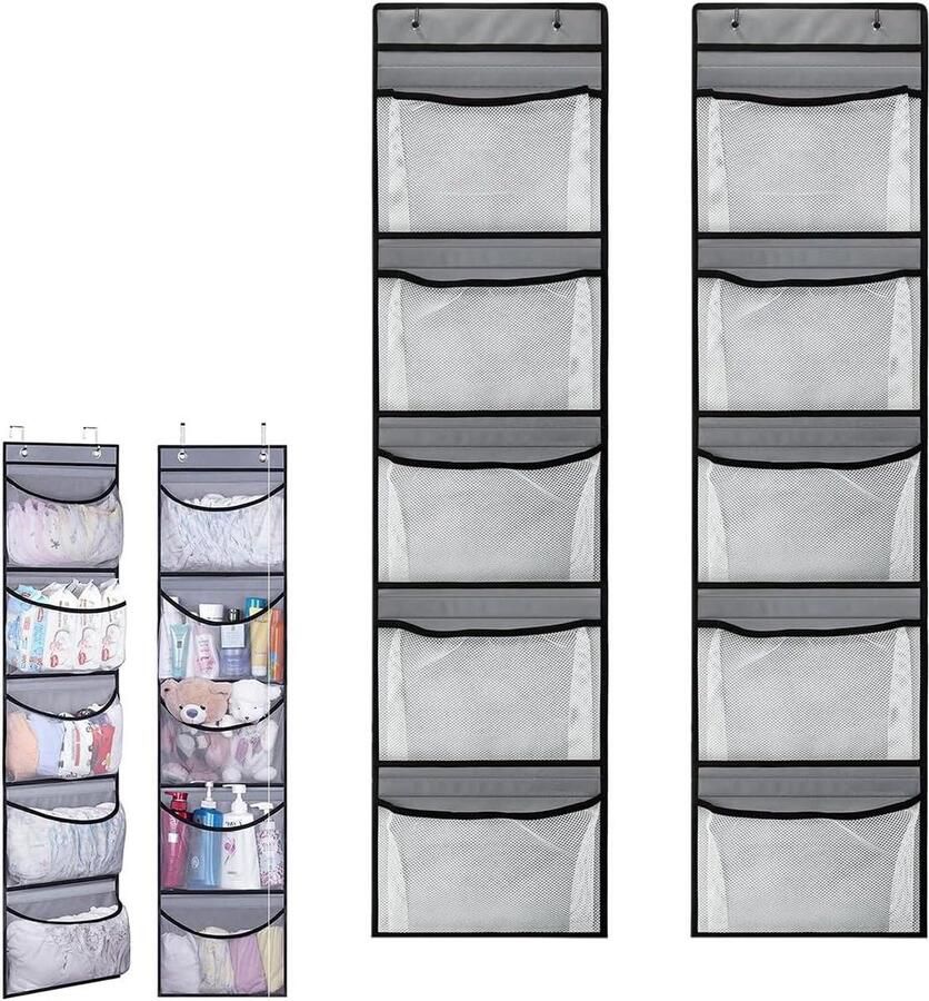 Over deur opslag organizer grote capaciteit slaapkamer badkamer kast 2 stuks