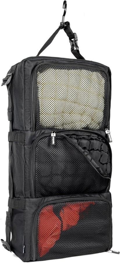 Packing Cube Kofferorganizer Hangend Comprimeerbaar Gemaakt van Gerecyclede Plastic Flessen