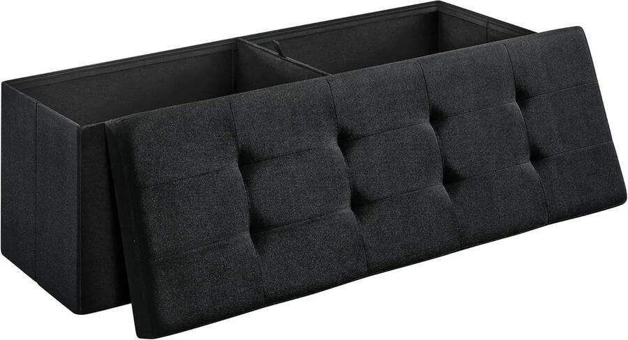 Paco Goederen zitbank met opbergruimte gestoffeerde bank Opklapbare Stoelsteun Slaapkamer Garderobe Slaapkamer Organizer Zitbankje