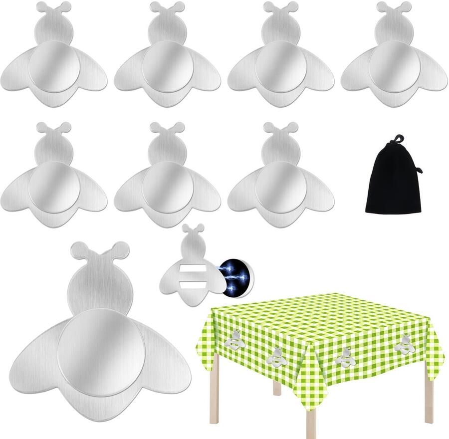 Pak van 8 tafelkleedgewichten voor buiten roestvrijstalen tafelkleedgewichtmagneet tafelkleedgewichten voor buiten extra zwaar tafelkleedklem roestvrij staal tafelkleedgewichten voor buiten