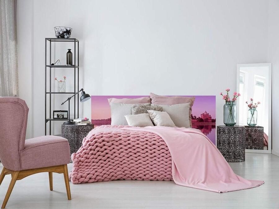 PVC Bed 100 x 60 cm Licht Elegant Verkrijgbaar in verschillende maten Stevig en Economisch Hoofdbord