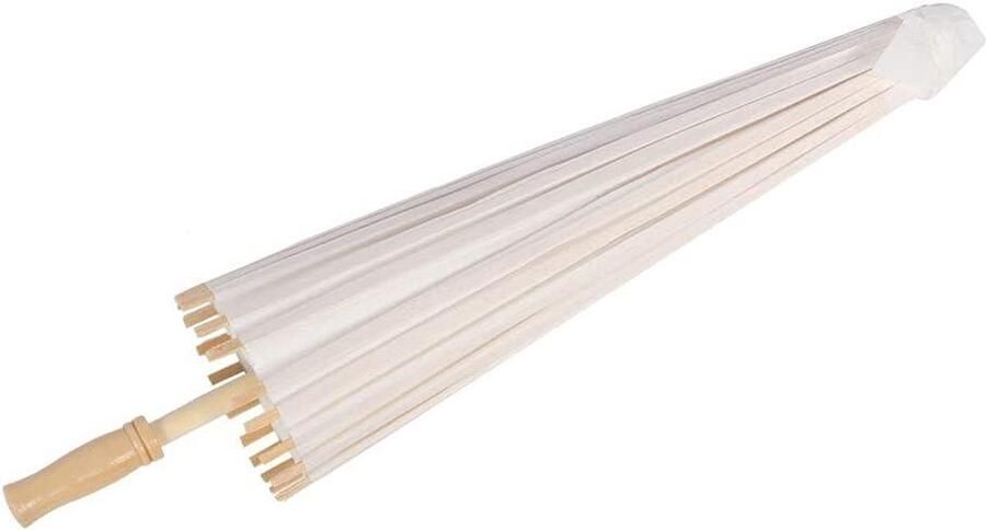 Papieren Paraplu Parasol DIY Schilderij Bruiloft Decoratie Wit