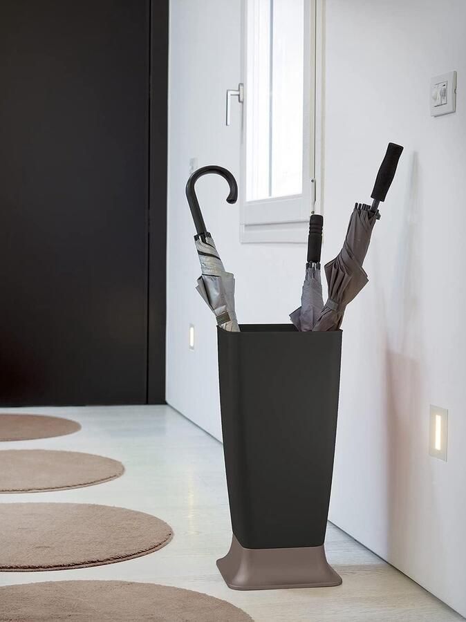 Paraplubak 72006 Zeus kunststof antraciet lichtgrijs voordelig online