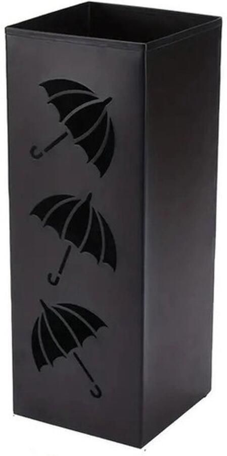 Paraplubak met emmer paraplubak Parapluhouder Multifunctionele paraplubak Decoratieve paraplubak Zwarte paraplubak ornament