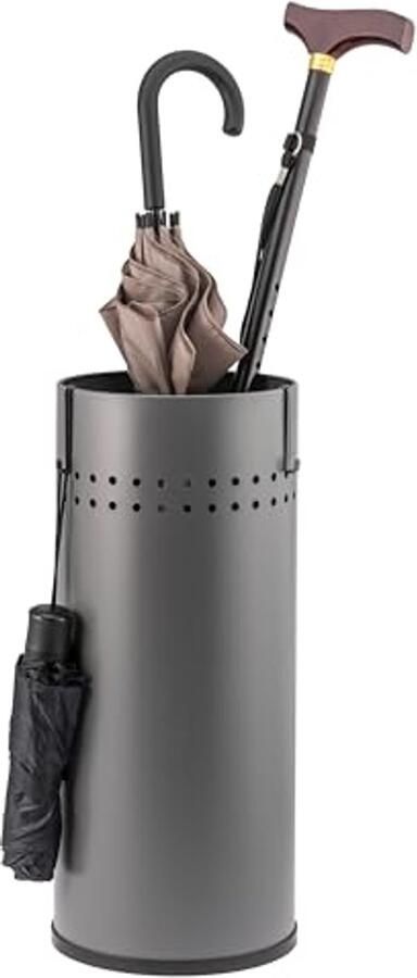 Paraplubak met Lekbak en Haken Ideaal voor Hal Kantoor of Studeerkamer