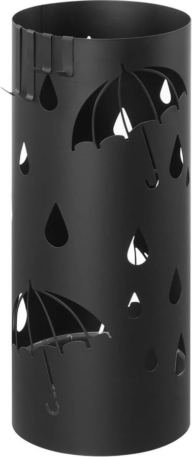 Paraplubak met lekbak stijlvol en praktisch 1 stuk met haken