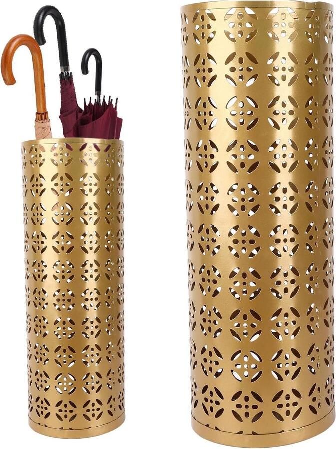 Paraplubak Metalen Parapluhouder Indoor Paraplu-rekorganisator met Hol Ontwerp (Klein 15 m 3 lagen #13)