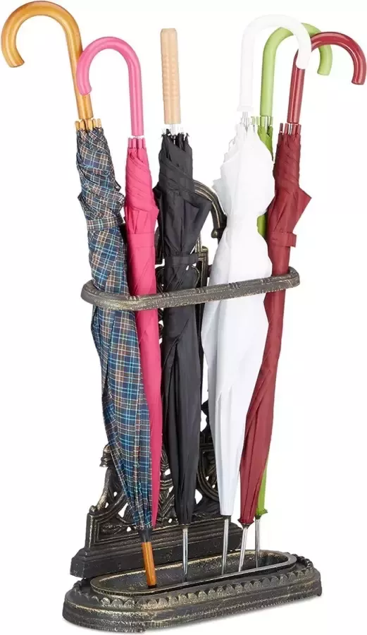 Relaxdays paraplubak Parasolstandaard \ Paraplubakhouder Umbrella holder