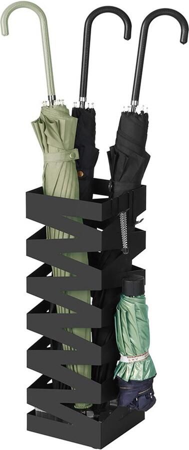 Paraplubak Vierkant Metaal Zwart