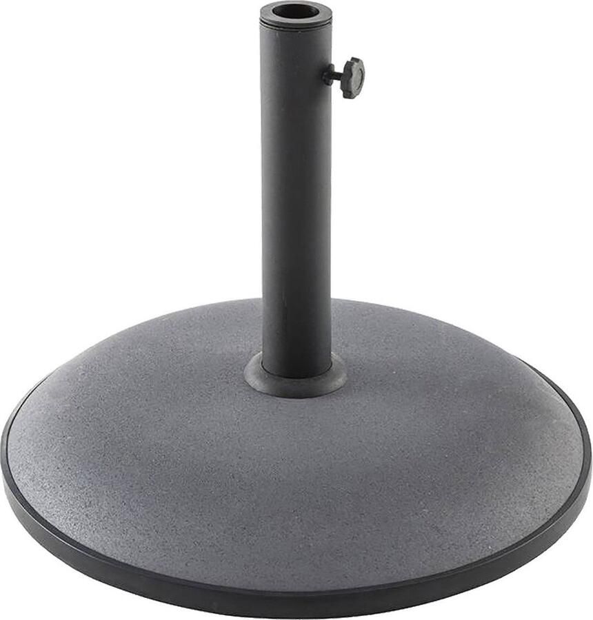 Paraplubak voor tuin 25 kg grijs