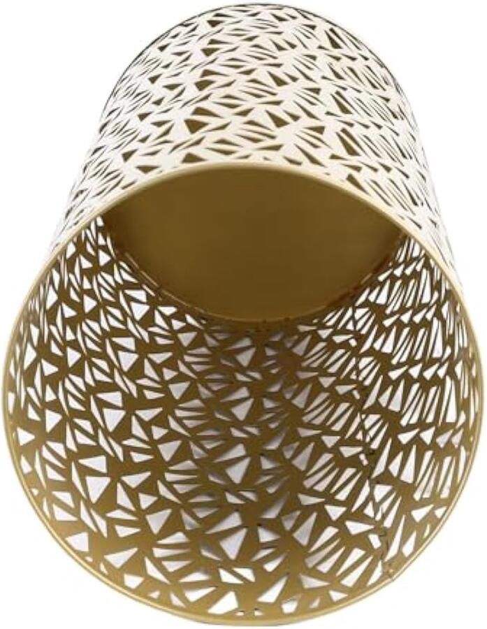 Paraplubakrek voor Entree Vrijstaande Ronde Metalen Parapluhouder Metalen Parapluhouder Regencollectie Paraplu-organizerbak Paraplurek-organizer voor Thuiskantoor (S 13x8cm)