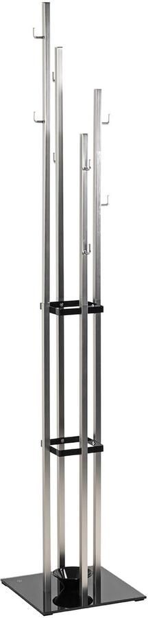 Parapluhouder Hoogglans zwart Veiligheidsglas Stalen buizen