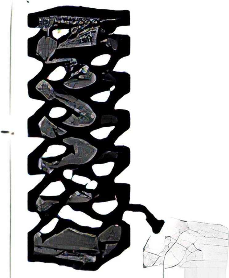 Parapluhouder metaal parapluhouder vierkant 4 haken en een afneembare wateropvangbak 15 5 x 15 5 x 49 cm zwart LUC16B