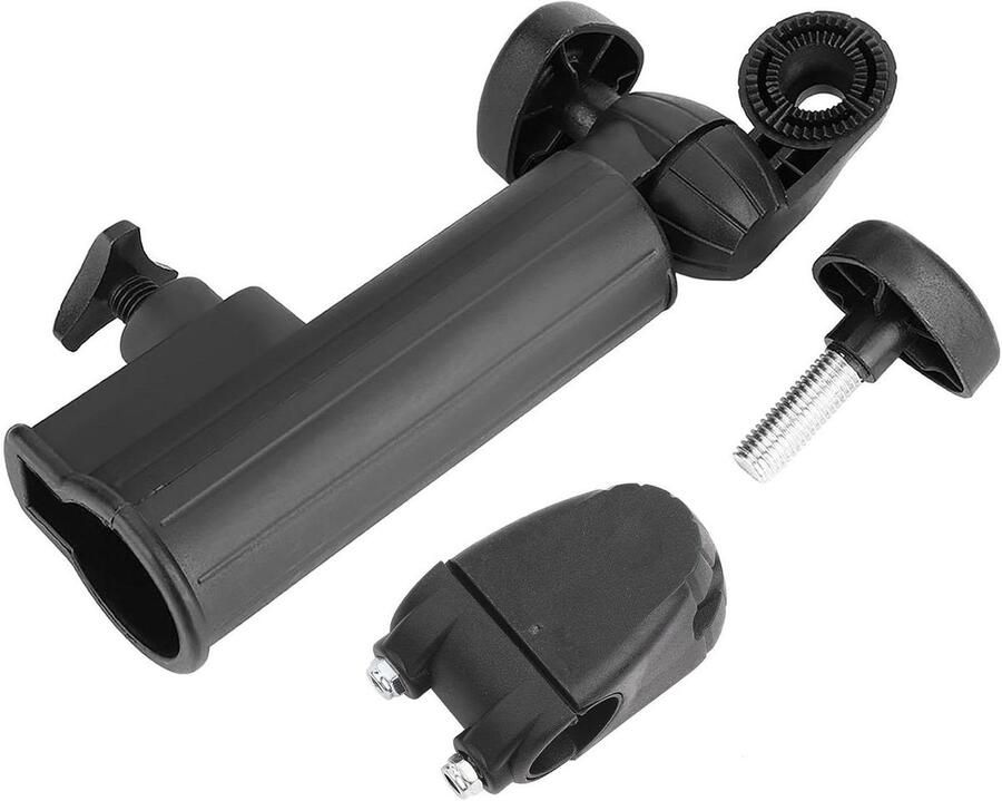 Parapluhouder voor golfkar Universeel Zwart