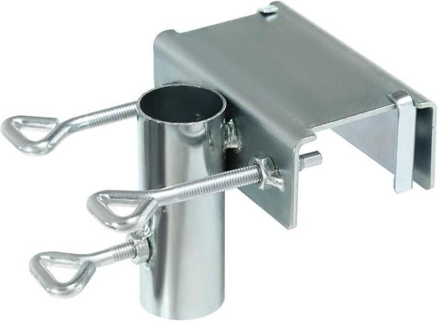 Parasolstandaard voor balkonleuning Basku parasolhouder met klem Terras en tuin accessoire voor parasol