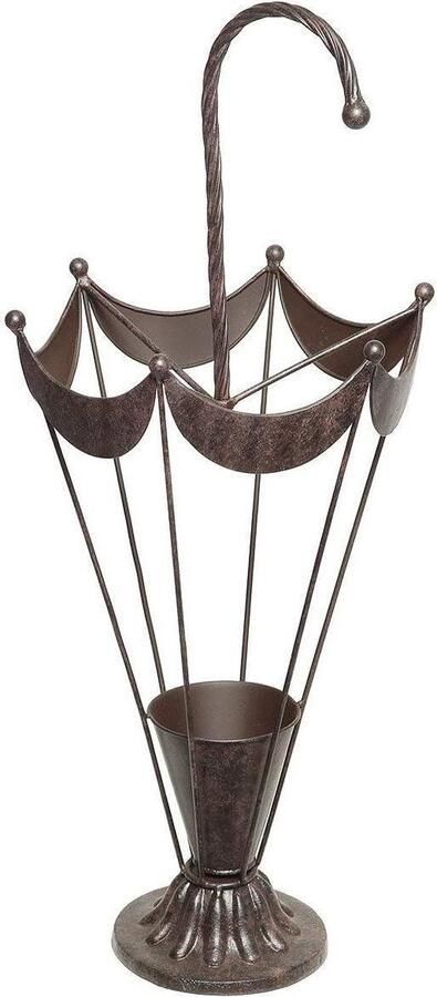 Parasolvoet 69 cm antiek bruin voor Ambiente Huis met prijs specificaties en vorm umbrella holder