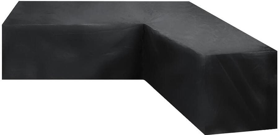 Patio V-vormige sectionele bankhoes waterdicht buitenbankhoes L-vormige tuinbankbeschermer 215 x 215 x 87 cm