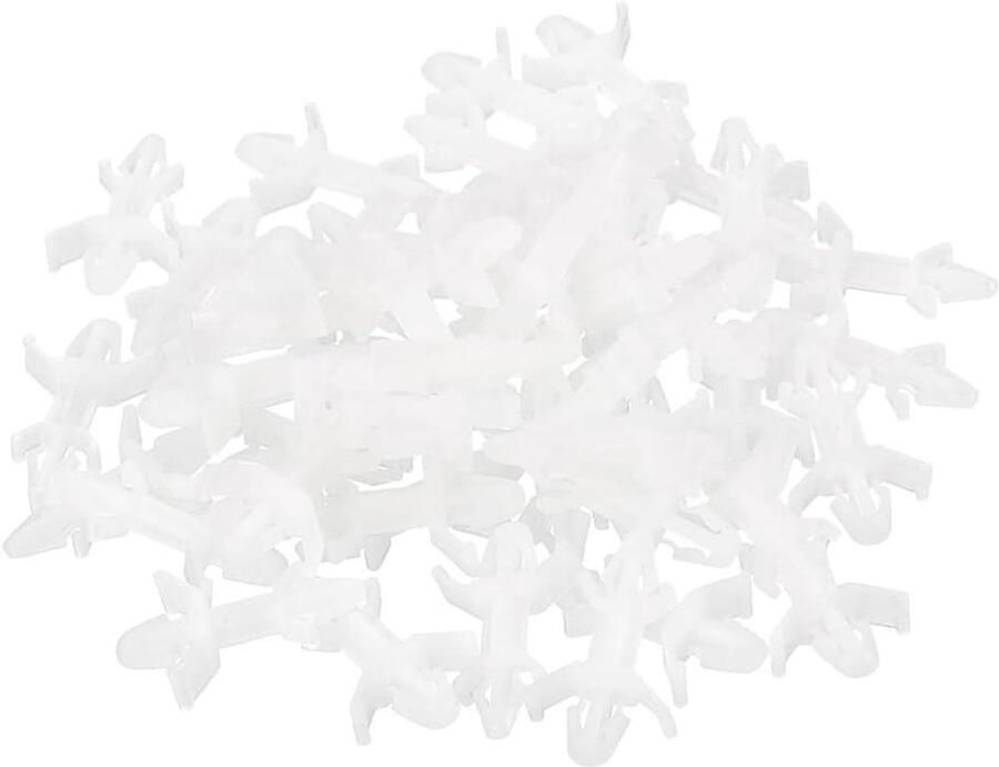 PCB-steunafstandhouder 100 stuks nylon omgekeerde vergrendelbare printplaten ondersteuning spacer dubbele kop afstandsisolatie kolom voor elektronische en PCB-bord (16 mm)