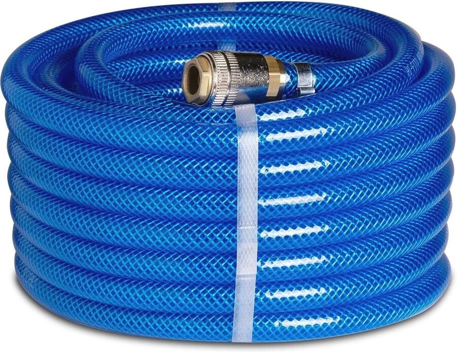 Persluchtslang 9mm 10 meter Kit met Universele Fittings