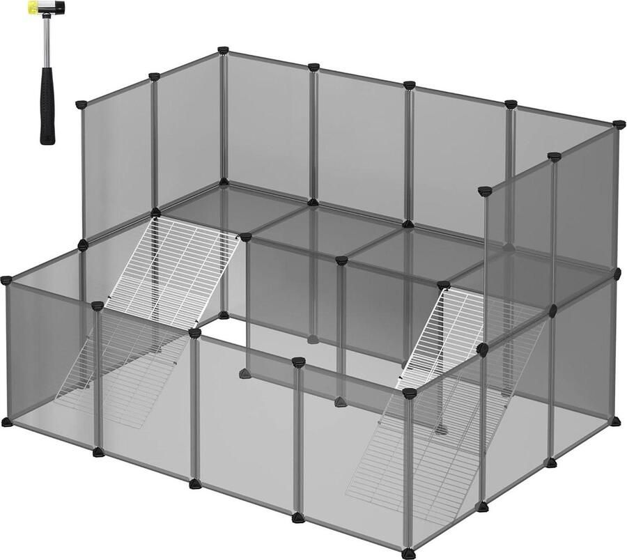 Petit Animal modulaire omheining grijs Verblijf LPC004G01