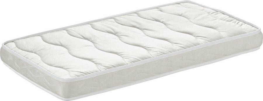 Matras Maan 70x140 CM 10 cm Wit Schuim Soft Hoogte 10 cm