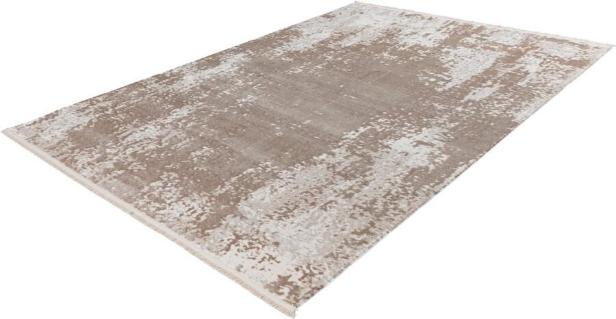 Pierre Cardin Triomphe – Super zacht Vintage 3D Vloerkleed – trendy Tapijt – modern Karpet 80x300 cm loper Beige