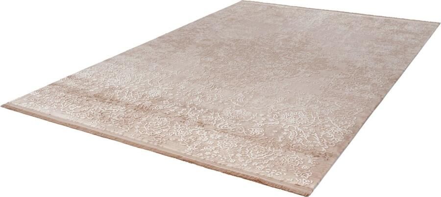 Pierre Cardin Vendome Lalee- Vintage Super zacht Shinny acryl viscose Vloerkleed – hotel sjiek design tapijt fraai – modern designer Karpet 160x230- Beige