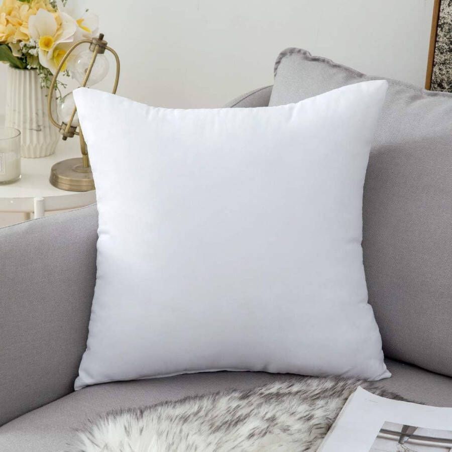 Pillow 7D Cotton Inner Cushion Core Cushion Filling Decorative Cushion Sofa Cushion for Living Room Bedroom Sofa Bed