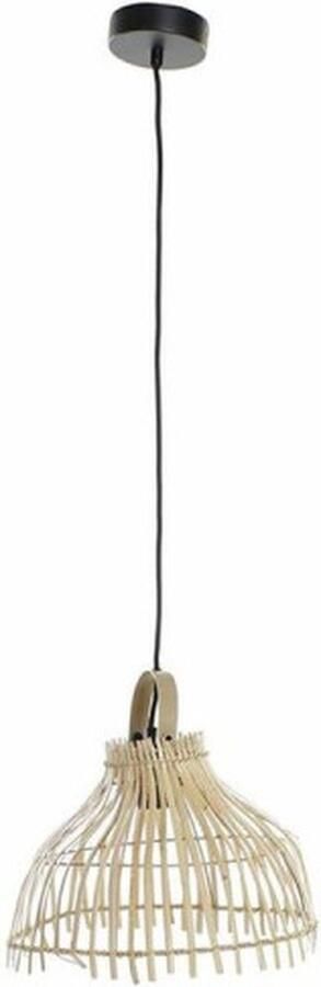 DKD Home Decor Plafondlamp Bruin Multicolour Metaal vlechtwerk 50 W Stads 220 V 30 x 30 x 29 cm