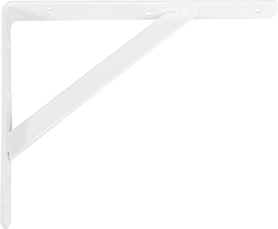 Plankhouder staal Eenvoudige en moderne wandplank drager Belastbaar tot 330 kg Afmeting 250 x 200 mm