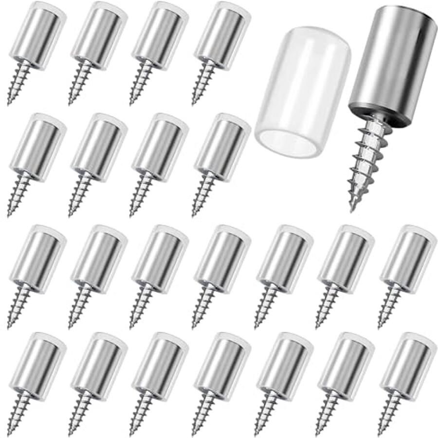 Plankhouders 50 stuks Steunpennen voor boekenplanken en kasten 25 x 7 5 mm