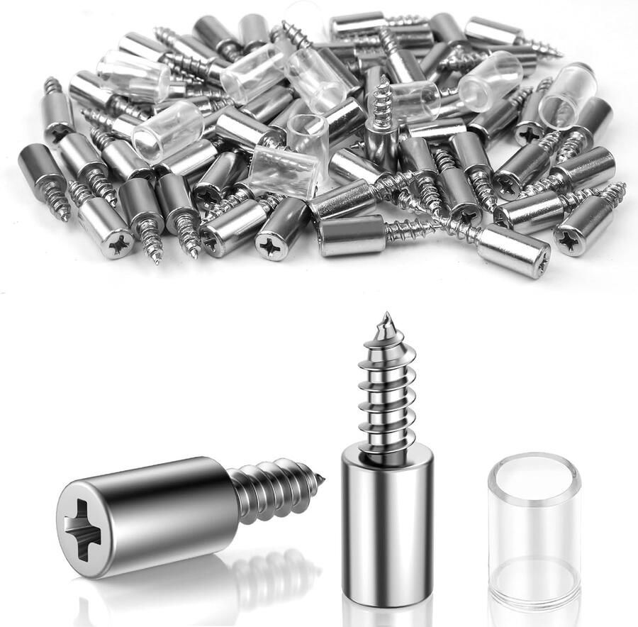 Plankhouders met Antislip Sterke Wandhouder voor Boekenplanken 20 Stuks