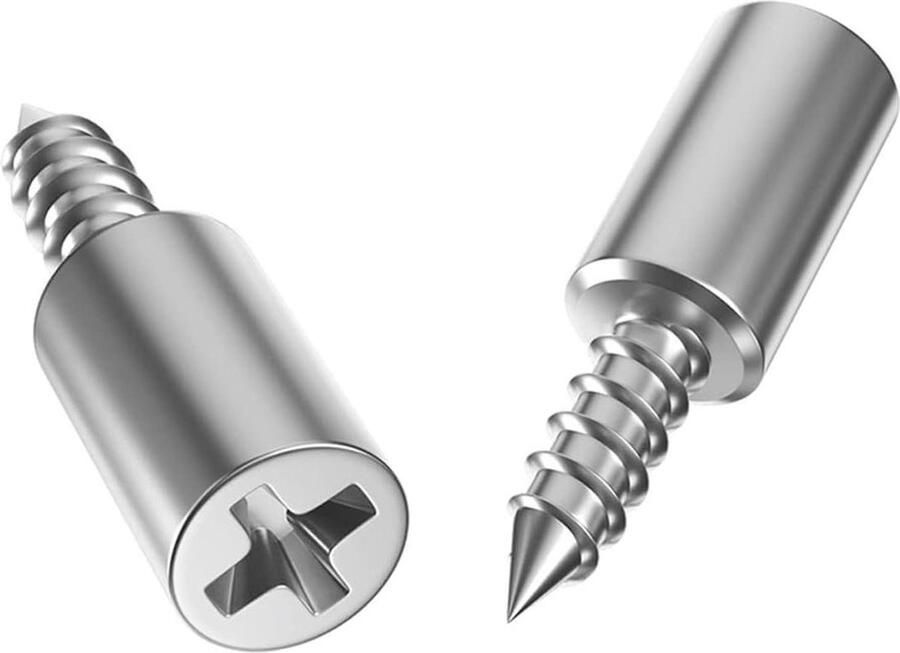 Plankpennen Ø 7 mm Antislip en Klemmen 12 stuks