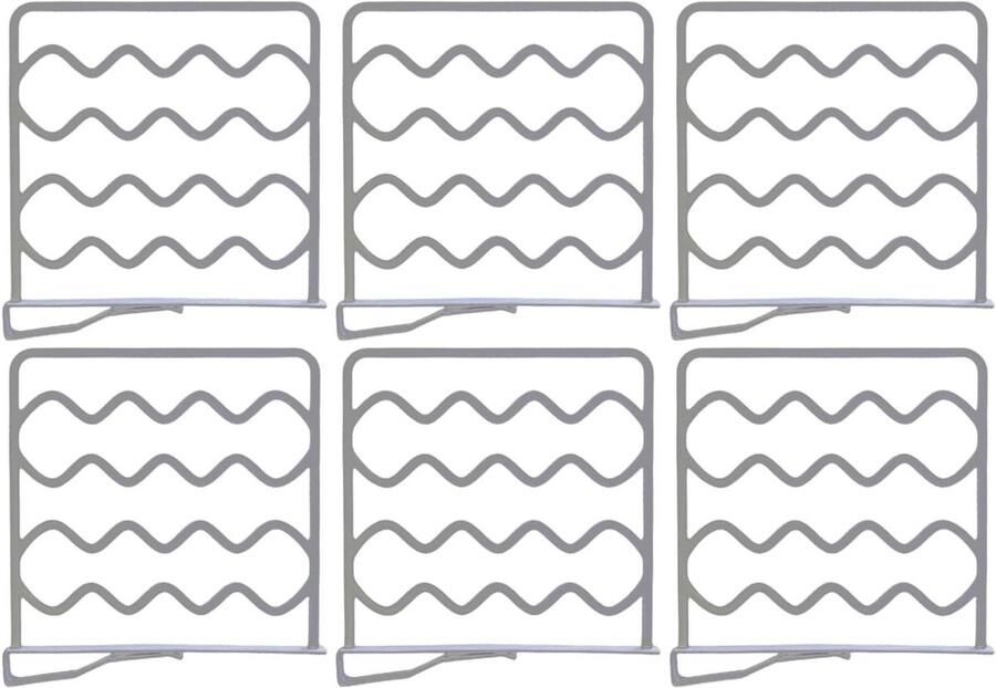 Plankscheider kledingkast hangend handdoeken omgedraaid open kledingkast organizer 275 x 255 cm (grijs)