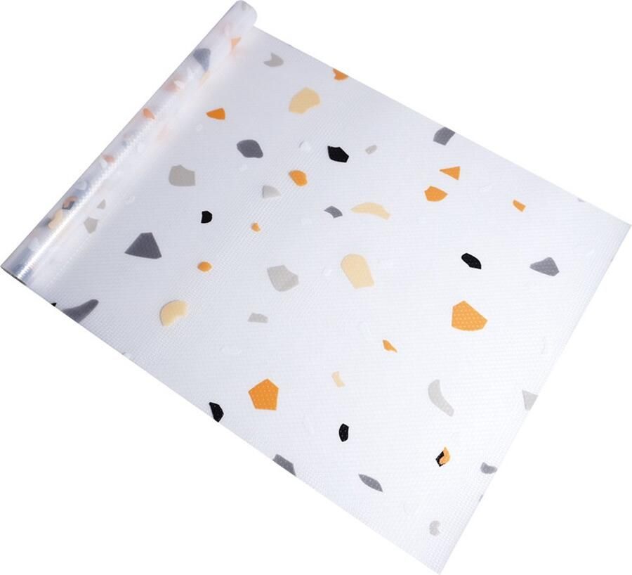 Plankvoering – Premium kastvoering voor keuken – Niet-klevende plankvoeringen voor keukenkasten – Waterdicht plankpapier met modern patroon – Duurzame EVA kastvoeringen（30*500cm） paarse zonnebloem - Foto 11