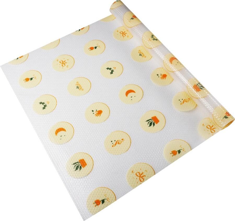 Plankvoering – Premium kastvoering voor keuken – Niet-klevende plankvoeringen voor keukenkasten – Waterdicht plankpapier met modern patroon – Duurzame EVA kastvoeringen（30*500cm） paarse zonnebloem - Foto 7