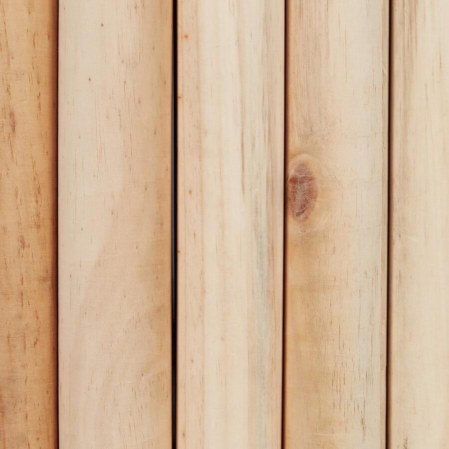 Relaxdays plantenkruk hout vierkant 38 x 30 x 30 cm gedraaid voor bloempotten rustiek naturel - Foto 2