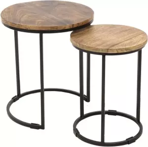 Plantenwinkel.nl Plantenwinkel Plantentafel Everyday Duo Set Sidetable Straight 29-38