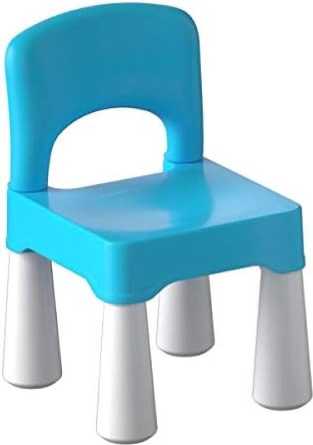 Plastic Kinderstoel 9.65 Hoogte Stoel voor Kleine Kinderen Duurzaam en Lichtgewicht Maximaal Gewicht 100 kg 220 lb