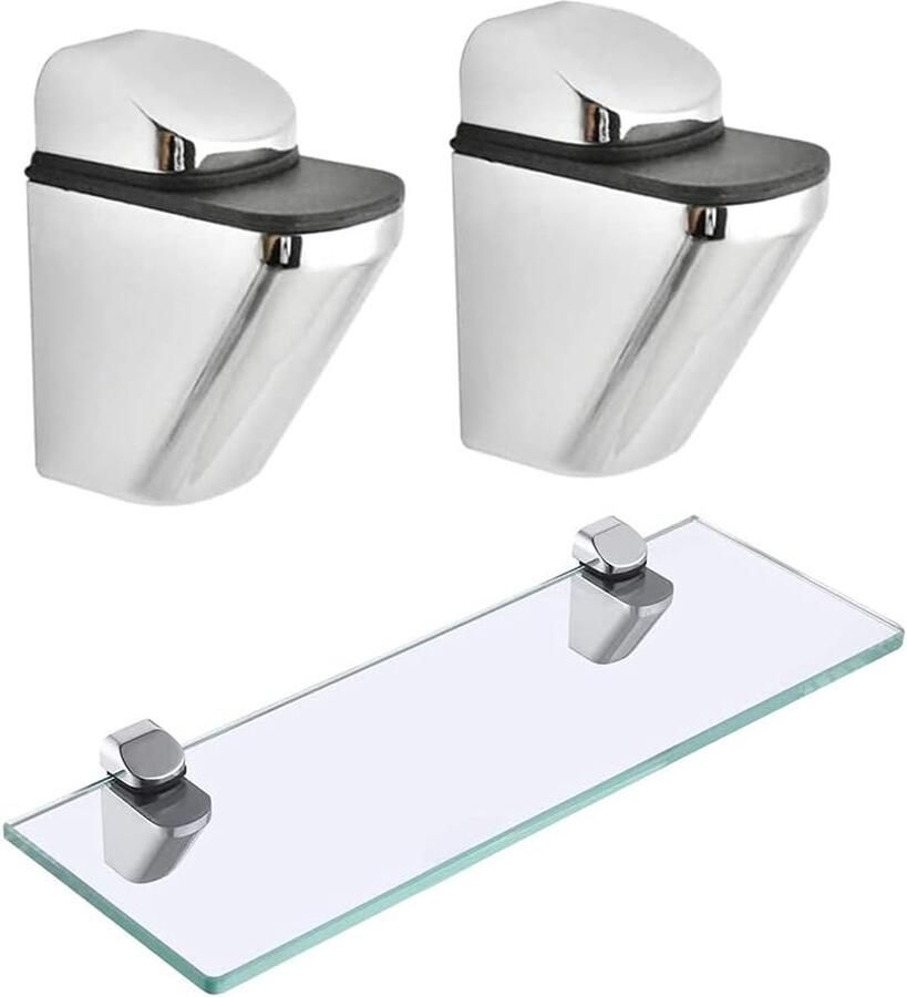 Platenwandhouder 6 stuks vinyl platenplank platenstandaard 10 x 3 5 x 2 cm wand-lp-houder platenplank met schroeven voor platen fotoalbum en verzamelobjecten (zwart)