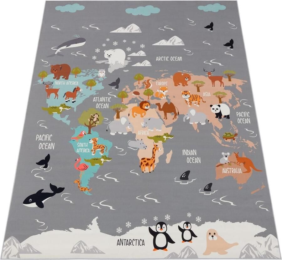 Play tapijt voor kinderen ontwerp van de stadsstraten Duurzaam en zacht gemakkelijk schoon te maken