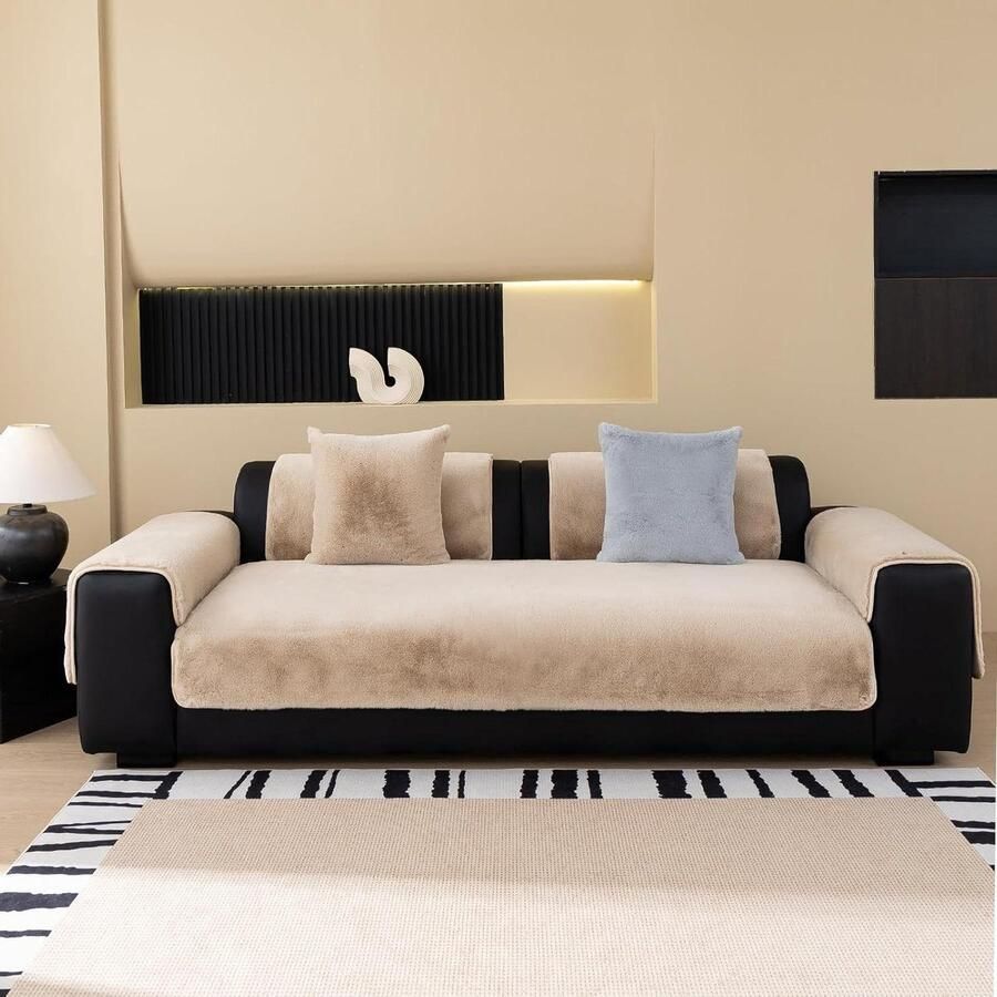 Pluche Bankhoezen Zachte en Ademend Geschikt voor 2 3 4-zitsbanken