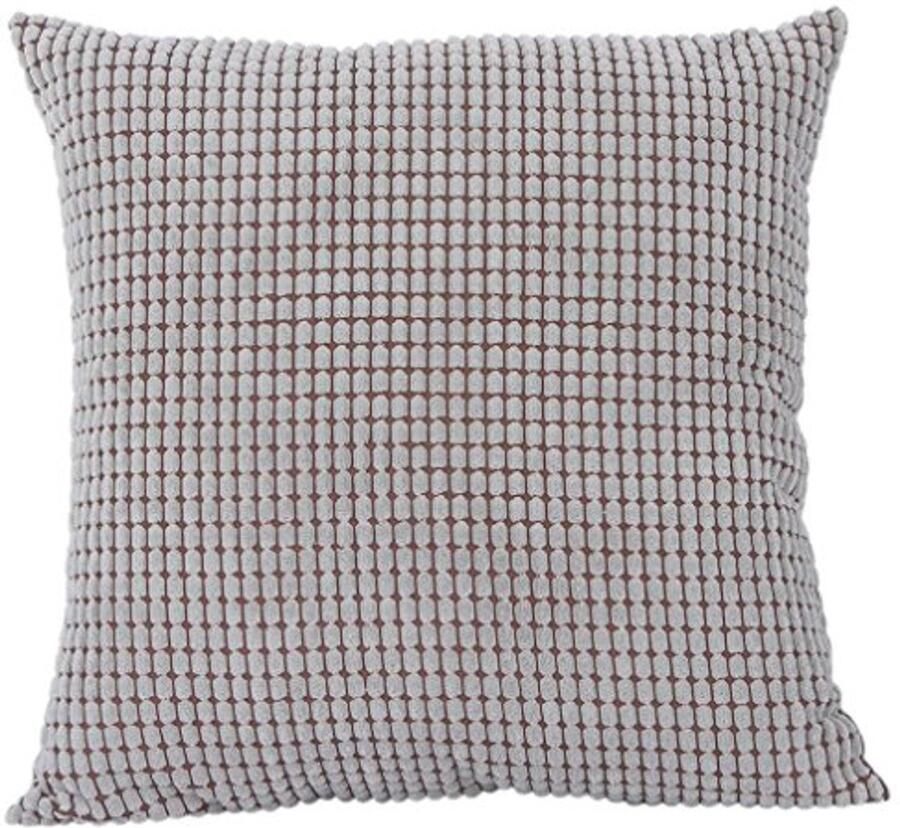 Pluche Kussenhoes 60x60 cm Decoratieve Kussensloop voor Sofa en Bed