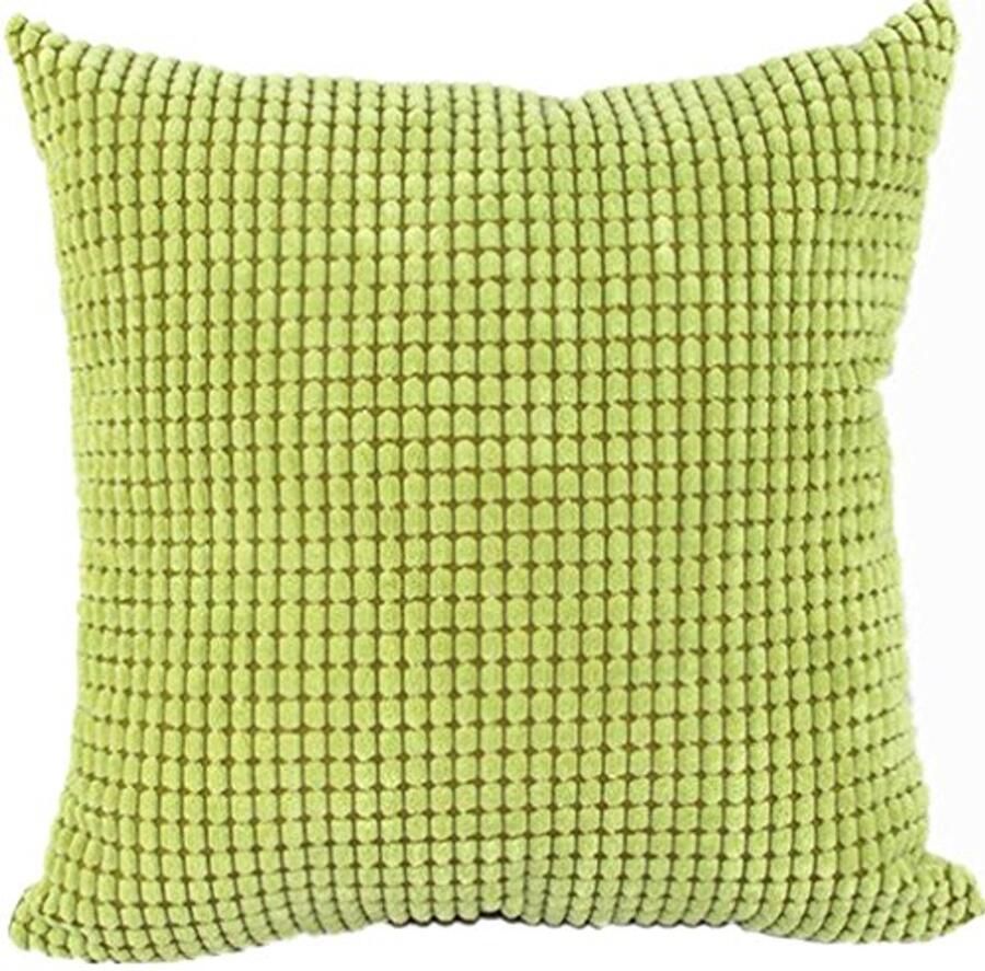 Pluche Kussenhoes 65 x 65 cm voor Sierkussens Decoratieve Hoes voor Sofa en Bed